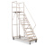 （）登高车仓库移动登高梯货架库房可移动踏步平台梯子超 平台高度0.6米2踏步梯 STDGC060
