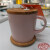 踏光成都代诺拉大杯马克杯咖啡杯早餐牛奶创意大杯子陶瓷国内代购 米黄色 0个 0ml