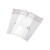 广东工厂可定制cpe平口袋磨砂自粘袋半透明手机袋白色塑料袋 7*（12+3）CM印刷自粘 1000只 48小时发货