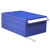适用于定制零件盒工具柜零件分类物料盒螺丝塑料盒收纳盒抽屉议价 新F01外175*120*56mm默认发蓝