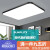 欧普源兴长方形超薄LED吸顶灯客厅办公室家装灯具卧室灯现代简约1 80*60三色64