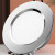 亿汀 LED筒灯单位个 15W漆白[暖光] 适用孔位15-16cm