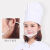 3M餐饮口罩塑料厨师口罩透明微笑食堂餐厅饭店口罩防雾防飞沫口水罩 20个装