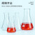 蜀牛锥形瓶玻璃三角烧瓶加厚高硼硅毫升广口化学三角瓶实验室 【直口/小口】300ml-1个