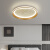 领风卧室灯圆形吸顶灯简约现代创意个性艺术装饰2024年广东中山灯具 MB8868A-50cm-三色