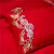 北极绒 百子图婚庆四件套大红简约全棉纯棉结婚红色喜被六件新婚床上用品 百子纳福-四件套(床单式) 1.5m床-配同尺寸枕芯被芯