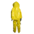 邦维高科 一级化学防护服 黄色（xs,s,l,m,xl） 黄色 xs 