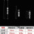 定制适用战术甩棍防身武器保安甩辊甩鞭车载自卫甩棒摔棍伸缩三节棍26寸合金钢菱形黑+2礼 26寸合金钢菱形银 礼