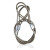合金压扣钢丝绳 钢丝绳吊索具带油光面压制铝套拖车钢丝绳 单位：个 定制 24mm*4m