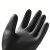 防腐蚀橡胶耐酸碱工业手套加厚耐磨耐用防水乳胶塑胶牛筋加长化工 黑色55厘米 加厚款 XL