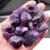 尊柜 水晶碎石天然紫水晶原石摆件 紫色矿石扩香石香薰水晶家装标本 紫水晶新货精装100克约 3-6个