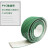 绿色PVC草坪花纹防滑爬坡工业皮带输带耐磨传动带粘箱机输带 墨绿色款长10米宽5CM厚5MM
