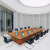 汉展 会议桌 木质 大型会议桌椅组合办公家具色卡定制 HZ-HYZ05【4000*1500*760】