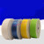 适用适用黄色 绿色PU8*5气管软管外径8MM/12*8/10*6.5/6*4透明蓝 乳白色管 12*8透明蓝80米