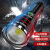 Warsun XD50S手电筒多功能变焦强光手电超亮远射LED可充电非氙气防水探照灯1500lm