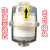2XZ2X真空泵用除油雾装置油分离排气过滤KF25KF40接口0.1微米 KF40除油雾器