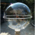 咏幻定制亚克力半球罩有机玻璃半圆球形展示罩透明灯罩婚庆球 直径600mm 半球不留边