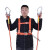 安全带工地施工保险带高空作业安全带全身五点式攀岩安全带安全绳 欧式双大钩带缓冲