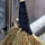 慧家务（Huijiawu）黑皮竹枝扫把 手工编制加粗竹竿大扫帚环卫庭院加长笤帚 HJ05 竹丝大扫把 1个装
