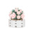 好沐音（haomuyin）中国积木多肉植物盆栽花束摆件小颗粒拼装玩具女生生日礼物 春天来了