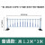 市政道路护栏马路人行道防撞安全护栏锌钢栅栏围栏交通公路隔离栏 普通款 1.2米高*3米长