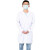 海斯迪克 HKSY-34 白大褂 医生服药店护士服 工作实验服劳保服 男款长袖(纽扣袖)XL码