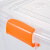 天成杰雅 塑料盒储物箱收纳箱 个 44*29*24mm（白色）