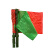 昊鹰 红绿双色信号手旗 多功能小指挥旗带喇叭三色闪光灯 红绿双色旗