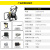 KARCHER 德国卡赫 商用洗车机工业高压清洗机高压水枪四级感应电机  汽美精护 养殖场清洗 HD6/15-4 M