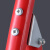圣极光人字梯加厚三步梯单侧踏板工程梯红色扶梯G2845可定制1.2米