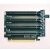 PCIEx16拆分卡转接卡插槽一分二X16转X8X8双显卡插槽PCI-E4.0/3.0 PCIEX16一分4 需主板支持拆分X4X4X4X