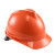 世达世达ABS安全帽防砸抗冲击电力绝缘 建筑工地施工领导监理劳保头盔 TF0202O橙色透气款