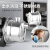 增压泵抽水自吸泵全自动220V小型喷射泵不锈钢水井家用 750瓦不锈钢手动