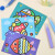 儿童沙画套装DIY彩沙沙盘画早教启蒙创意手工作品制作沙画台男女孩款玩具儿童节礼物 12色彩砂+12张画+1沙盘+1只竹笔（动物款）
