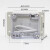 ABS塑料防水盒带耳户外防水接线盒密封盒监控电源盒子PC板仪表盒 64*58*35