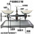托盘天平 学生实验小药物架盘秤教具100g200g500g1000g克含砝码高精度称机械架盘天平初高 天平1000g(含砝码/盘架颜色黑白绿随机发)