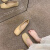 Rindu女鞋子新款2024爆款网红最新款浅口奶奶鞋夏季玛丽珍子平底瓢鞋 米白色【升级版】 35