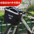靠森（Kaooseen）自行车车筐山地车前车框车篮折叠通用防水帆布快拆分离电动单车菜 普通款-黑色