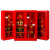 杰通 8人消防站套（含1.8*1.2柜） 微型消防站消防柜玻璃箱消防器材全套YAL-002