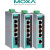 MOXA摩莎以太网工业交换机PoE非网管型5/8口多层百兆千兆企业网管 EDS-208 非网管