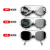 电焊专用紫外线男款墨镜平光烧电焊蓝光 焊工抗防护面罩眼镜 透明普通款1副 可安装面罩