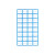艾普瑞斯 天元小标签1009 29*25mm（蓝色 32枚/张 1920枚/包）价格标贴纸空白小标签贴