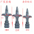 铁艺大门枪头铁皮冲压空心矛头围栏护栏尖头铁艺大门配件 20方口