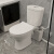 LISM别墅地下室污水提升器厨房厕所污水提升泵全自动降噪粉碎马桶 Pro700高扬程大排量款马桶