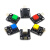 【YwRobot】适用于Arduino电子积木 大按键模块 按钮模块 圆形 红 插针接口