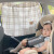 安格奇（ANGEQI）韩国ins吸盘式儿童防晒车遮阳帘车用宝宝婴儿遮光帘小熊 刺绣樱桃窗帘一个