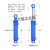 适用于定制沭露适用于定制液压油缸6吨重型双向升降顶实心电镀铬缸径70杆径40江苏配件大全 内径70 杆径40 行程350 实心电镀