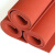 汇鑫茂 硅胶发泡板垫 耐高温 海绵板 发泡硅胶板垫 密封板 红色烫金板 0.5米*1米*1mm 