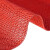 稳斯坦 W695 塑料防滑地垫pvc镂空地毯 网格防水酒店脚垫 1.2*15M(3.5厚红色)
