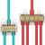 T型接线端子大功率线夹电线分线器接线柱快速接头卡子导线 T型丨0.5-6平方丨T06